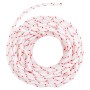 Cordón de arranque nailon blanco y rojo Ø4 mm 10 m de , Sogas y cuerdas metálicas - Ref: Foro24-4100612, Precio: 8,41 €, Desc...