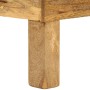 Mesa de centro de madera maciza de mango 110x55x35 cm en Mesas de centro | Comprar online en Foru.es