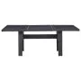 Mesa comedor jardín vidrio ratán sintético negro 200x100x74 cm de vidaXL, Mesas de jardín - Ref: Foro24-310145, Precio: 181,5...