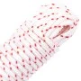 Cordón de arranque nailon blanco y rojo Ø4 mm 10 m de , Sogas y cuerdas metálicas - Ref: Foro24-4100612, Precio: 9,03 €, Desc...