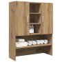 Armario de lavadora roble artisan 70,5x25,5x90 cm de , Accesorios para lavadoras y secadoras - Ref: Foro24-856638, Precio: 76...