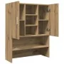 Armario de lavadora roble artisan 70,5x25,5x90 cm de , Accesorios para lavadoras y secadoras - Ref: Foro24-856638, Precio: 74...