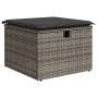 Set de sofás de jardín con cojines 9 pzas ratán sintético gris de , Conjuntos de jardín - Ref: Foro24-3325346, Precio: 560,88...