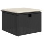 Set de sofás de jardín con cojines 9 pzas ratán sintético negro de , Conjuntos de jardín - Ref: Foro24-3325442, Precio: 526,8...