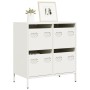 Aparador de acero laminado en frío blanco 68x39x73,5 cm de , Aparadores - Ref: Foro24-851261, Precio: 101,25 €, Descuento: %