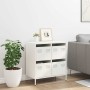 Aparador de acero laminado en frío blanco 68x39x73,5 cm de , Aparadores - Ref: Foro24-851261, Precio: 101,25 €, Descuento: %