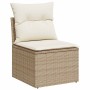 Juego de sofás jardín con cojines 5 pzas ratán sintético beige de , Conjuntos de jardín - Ref: Foro24-3326984, Precio: 416,51...