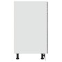 Armario inferior cajón contrachapada gris hormigón 80x46x81,5cm de , Armarios de cocina - Ref: Foro24-856091, Precio: 90,52 €...