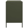 Aparador de acero laminado en frío verde oliva 68x39x58,5 cm de , Aparadores - Ref: Foro24-851296, Precio: 114,03 €, Descuent...