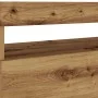 TV-Möbel mit LED-Lichtern aus Eichenholz, handgefertigt, 75x35x40 cm. von , TV-Möbel - Ref: Foro24-856317, Preis: 52,10 €, Ra...