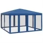 Carpa para fiestas con 8 paredes de malla HDPE azul 4x4 m de , Tiendas de campaña - Ref: Foro24-4010062, Precio: 127,82 €, De...