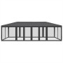 Carpa para fiestas 12 paredes de malla HDPE gris antracita 8x4m de , Tiendas de campaña - Ref: Foro24-4010074, Precio: 218,97...