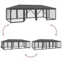 Carpa para fiestas 12 paredes de malla HDPE gris antracita 8x4m de , Tiendas de campaña - Ref: Foro24-4010074, Precio: 218,97...