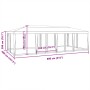 Carpa para fiestas 12 paredes de malla HDPE gris antracita 8x4m de , Tiendas de campaña - Ref: Foro24-4010074, Precio: 218,97...