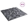 Paneles de pared 12 uds XPS amatista gris 50x50 cm 3 m² de , Recubrimiento de paredes - Ref: Foro24-4100051, Precio: 38,48 €,...