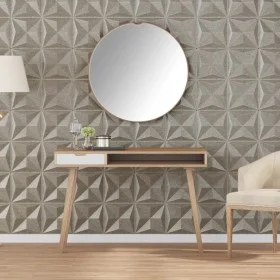 Wall panels 48 pcs XPS origami Beton 50x50 cm 12 m² by , Wall covering - Ref: Foro24-4100064, Price: 103,48 €, Discount: %