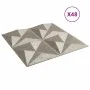 Paneles de pared 48 uds XPS origami Beton 50x50 cm 12 m² de , Recubrimiento de paredes - Ref: Foro24-4100064, Precio: 103,48 ...
