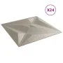 Paneles de pared 24 uds XPS estrella Beton 50x50 cm 6 m² de , Recubrimiento de paredes - Ref: Foro24-4100072, Precio: 67,24 €...