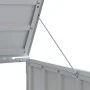 Cobertizo de contenedor de basura acero verde 72x81x115 cm de , Soportes para contenedores de residuos - Ref: Foro24-4006171,...