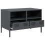 Mueble para TV acero laminado en frío antracita 68x39x43,5 cm de , Muebles TV - Ref: Foro24-851318, Precio: 69,85 €, Descuent...