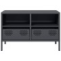 Mueble para TV acero laminado en frío antracita 68x39x43,5 cm de , Muebles TV - Ref: Foro24-851318, Precio: 69,85 €, Descuent...