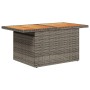 Set de sofás de jardín con cojines 9 pzas ratán sintético gris de , Conjuntos de jardín - Ref: Foro24-3327168, Precio: 644,64...