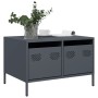 Mueble para TV acero laminado en frío antracita 68x50x43,5 cm de , Muebles TV - Ref: Foro24-851240, Precio: 109,99 €, Descuen...