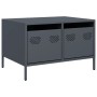 Mueble para TV acero laminado en frío antracita 68x50x43,5 cm de , Muebles TV - Ref: Foro24-851240, Precio: 109,99 €, Descuen...