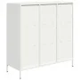 White steel sideboard 101.5x39x103.5 cm by , Sideboards - Ref: Foro24-851393, Price: 126,67 €, Discount: %