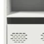 Aparador de acero blanco 101,5x39x103,5 cm de , Aparadores - Ref: Foro24-851393, Precio: 126,67 €, Descuento: %