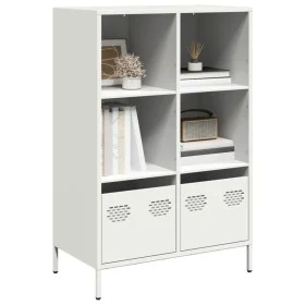 Aparador acero blanco 68x39x103,5 cm de , Aparadores - Ref: Foro24-851387, Precio: 110,73 €, Descuento: %