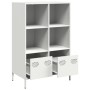 Aparador acero blanco 68x39x103,5 cm de , Aparadores - Ref: Foro24-851387, Precio: 111,73 €, Descuento: %
