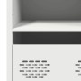 Aparador acero blanco 68x39x103,5 cm de , Aparadores - Ref: Foro24-851387, Precio: 111,73 €, Descuento: %