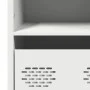 Aparador acero blanco 68x39x103,5 cm de , Aparadores - Ref: Foro24-851387, Precio: 110,73 €, Descuento: %