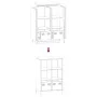 Aparador acero blanco 68x39x103,5 cm de , Aparadores - Ref: Foro24-851387, Precio: 110,73 €, Descuento: %