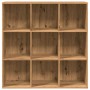 Estantería roble artisan 98x29x97,5 cm de , Librerías y estanterías - Ref: Foro24-855969, Precio: 90,77 €, Descuento: %