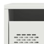 Mesita de noche acero blanco 35x39x43,5 cm de , Mesitas de noche - Ref: Foro24-851254, Precio: 43,68 €, Descuento: %