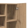 Armario de lavadora roble artisan 64x25,5x190 cm de , Accesorios para lavadoras y secadoras - Ref: Foro24-856650, Precio: 110...