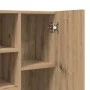 Armario de lavadora roble artisan 64x25,5x190 cm de , Accesorios para lavadoras y secadoras - Ref: Foro24-856650, Precio: 109...