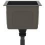 Fregadero hecho a mano acero inoxidable negro de vidaXL, Fregaderos - Ref: Foro24-51499, Precio: 112,26 €, Descuento: %