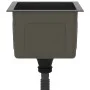 Fregadero hecho a mano acero inoxidable negro de vidaXL, Fregaderos - Ref: Foro24-51499, Precio: 95,26 €, Descuento: %