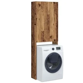 Armario de lavadora madera envejecida 64x25,5x190 cm de , Accesorios para lavadoras y secadoras - Ref: Foro24-856646, Precio:...