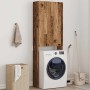Armario de lavadora madera envejecida 64x25,5x190 cm de , Accesorios para lavadoras y secadoras - Ref: Foro24-856646, Precio:...
