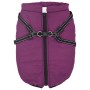 Abrigo para perro con arnés impermeable reflectante 4XL morado de , Ropa para perros - Ref: Foro24-4019643, Precio: 24,71 €, ...