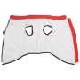 Abrigo para perro con arnés impermeable reflectante 4XL rojo de , Ropa para perros - Ref: Foro24-4019889, Precio: 23,98 €, De...