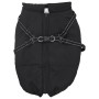 Abrigo para perro con arnés impermeable reflectante 6XL negro de , Ropa para perros - Ref: Foro24-4019648, Precio: 29,44 €, D...