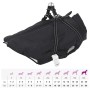 Abrigo para perro con arnés impermeable reflectante 6XL negro de , Ropa para perros - Ref: Foro24-4019648, Precio: 29,44 €, D...