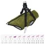 Abrigo perro con arnés impermeable reflectante L verde militar de , Ropa para perros - Ref: Foro24-4019894, Precio: 19,12 €, ...