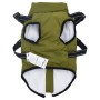 Abrigo perro arnés impermeable reflectante 2XL verde militar de , Ropa para perros - Ref: Foro24-4019896, Precio: 21,99 €, De...