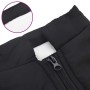 Abrigo para perro con arnés impermeable reflectante S negro de , Ropa para perros - Ref: Foro24-4019907, Precio: 19,48 €, Des...